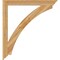 Ekena Millwork Thorton Traditional Rough Sawn Bracket, Western Red Cedar, 4"W x 44"D x 48"H BKT04X44X48THR01RWR - alternate 3